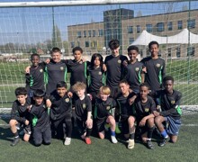 Y7 football squad photo